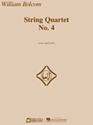 String Quartet No 4 by Bolcom WIlliam for String Quartet