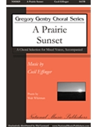 Prairie Sunset by Effinger Cecil for SATB
