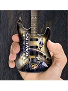 Baltimore Ravens 10 Collectible Mini Guitar by for