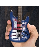 New York Giants 10 Collectible Mini Guitar by for