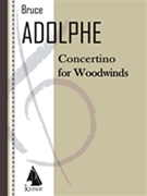Concertino for Woodwinds (Wind Quartet) - Full Score by Adolphe Bruce for