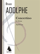 Concertino for Strings - Full Score by Adolphe Bruce for