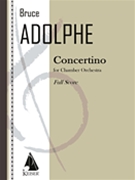 Concertino for Chamber Orchestra - Full Score by Adolphe Bruce for