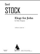 Elegy for John for Solo Timpani by Stock David for