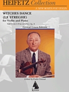 Witches Dance Op. 8 by Paganini Niccolo - Heifetz Jascha - for Violin Solo