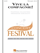 Vive la compagnie by Traditional - Leavitt John - for TTBB a cappella (Trad. College Song)