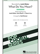 What Do You Mean by Bieber Boyd Levy - Brymer Mark - Justin Bieber for 3-Part Mixed