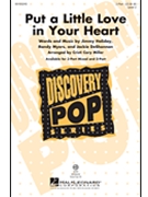 Put a Little Love in Your Heart by Holiday Myers and DeShannon - Miller Cristi Cary - for 2-Part and Piano