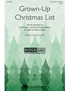 Grown-Up Christmas List by Foster and Thompson Jenner - Snyder Audrey - for 3-Part Mixed and Piano