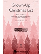 Grown-Up Christmas List by Foster and Thompson Jenner - Snyder Audrey - for SSA and Piano