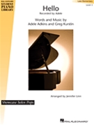 Hello by Adkins and Kurstin - Linn Jennifer - Adele for PVG Sheet
