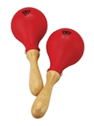 Red Mini Low-Pitched Plastic Maracas by for