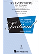 Try Everything by Furler Hermansen and Eriksen - Billingsley Alan - Shakira for SATB