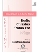 Hodie Christus Natus Est by Adams Jonathan for SSATTB a cappella