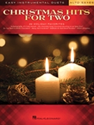 Christmas Hits for Two Alto Saxes by Various for Alto Sax