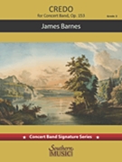Credo by Barnes James for Concert Band