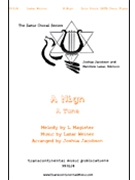 A Nign (A Tune) by Lazar Weiner - Jacobson Joshua - for SATB