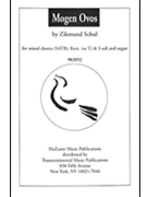 Mogen Ovos by Zikmund Schul for SATB