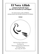 El Nora Alilah by - Jacobson Joshua - for Unison