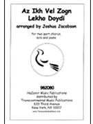 Az Ikh Vel Zogn Lekho Doydi by - Jacobson Joshua - for SA