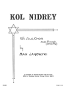 Kol Nidrey by - Adler Samuel - for SATB