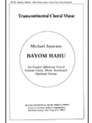 Bayom Hahu And Music For Meditation Before The Kaddish by Isaacson Michael for SATB