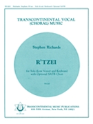 R'tzei (Low) by Richards Stephen for SATB