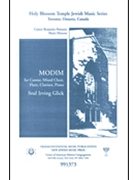 Modim by Glick Srul Irving for SATB