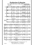 Zochreinu L'chayim by Goldstein William for TTBB