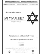 Mi Y'maleil? (Who Can Retell?) by - Richards Stephen - for SATB