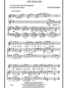 Sim Shalom by Feldman Charles for Unison