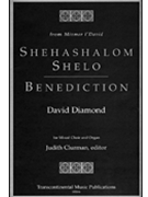 Shehashalom Shelo/Benediction by Diamond David - Clurman Judith - for SATB