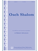 Oseh Shalom by Applebaum Robert for SATB