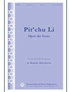 Pit'chu Li by Applebaum Robert for SATB