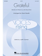 Grateful by Bucchino John - Nowlin Ryan - Urban Myths for SATB and Piano
