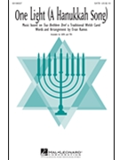 One Light - A Hanukkah Song by Evan Ramos - Ramos Evan - Evan Ramos for SATB and Piano (Trad. Welsh Carol)
