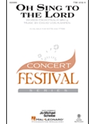 Oh Sing to the Lord by von Kampen David for TTBB and Piano (Psalm 98)