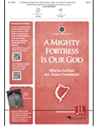 Mighty Fortress Is Our God by Luther Martin - Funderburk Duane - for SATB and Piano