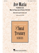 Ave Maria by De Victoria Tomas L - Leavitt John - for TTBB a cappella