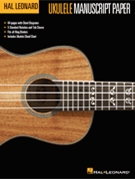 Ukulele Manuscript Paper by for Manu Paper (5 Stave With Chord C)