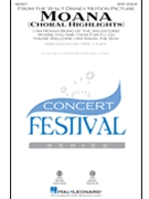 Moana Choral Highlights by Foa'i Opetaia - Huff Mac - Opetaia Foa'i for SATB and Piano