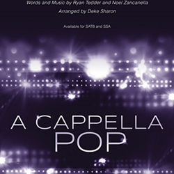I Lived by Tedder and Zancanella - Sharon Deke - OneRepublic for SATB a cappella