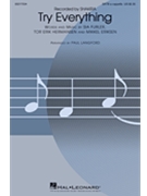 Try Everything by Furler Hermansen and Eriksen - Langford Paul - Shakira for SATB a cappella