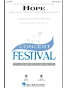 Hope by Brown Jason Robert - Brymer Mark - Kristin Chenoweth for SATB and Piano
