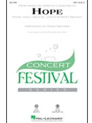 Hope by Brown Jason Robert - Brymer Mark - Kristin Chenoweth for SAB and Piano