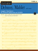 Orchestra Musician's Cd-rom Libr Volume 2 by - Debussy Mahler and Mo - for Viola CD R (Vol 2 Viola)