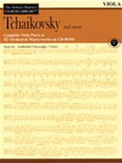 Orchestra Musician's CD-Rom Libr Volume 4 by - Tchaikovsky and More - for Viola CD R (Vol 4 Viola)