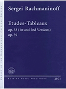 Etudes-Tableaux Opus 33 & Opus 39 by Rachmaninoff Sergei for Piano
