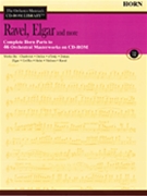 Orchestra Musician's CD-Rom Libr Volume 7 by - RavelElgar and More - for French Horn Orchestral Excerpt (Vol 7 Horn)