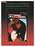 String Quartets by Dvorak Glazunov and Tchaikovsky for Str Quartet C (Cd Sheet Music)